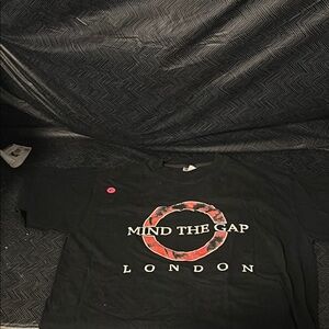 Black London Graphic Tee